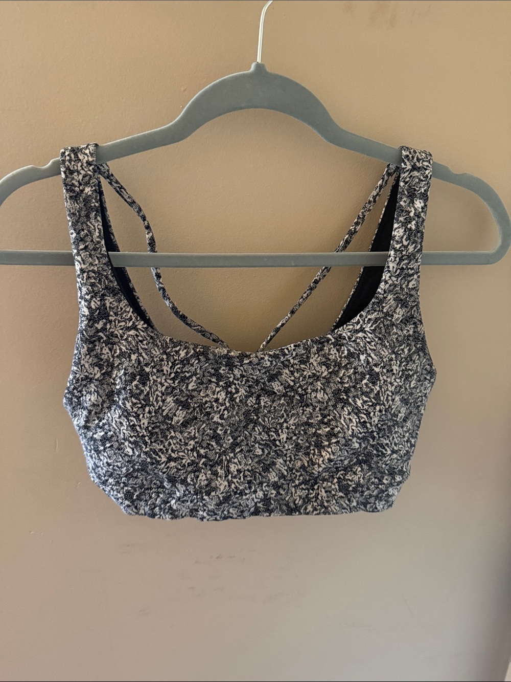 Athleta Women's Black & White Sports Bra